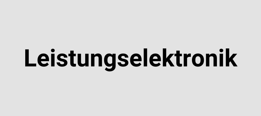 Leistungselektronik