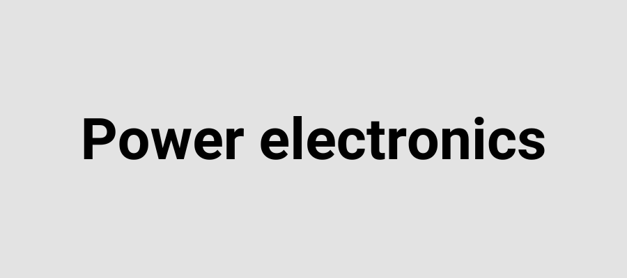 Power electronics